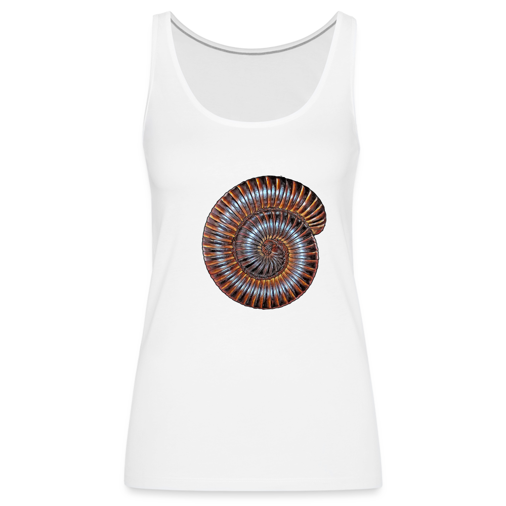 Frauen Tank Top Archispirostreptus gigas - white