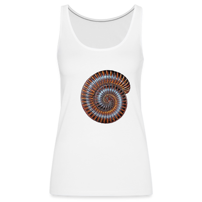 Frauen Tank Top Archispirostreptus gigas - white