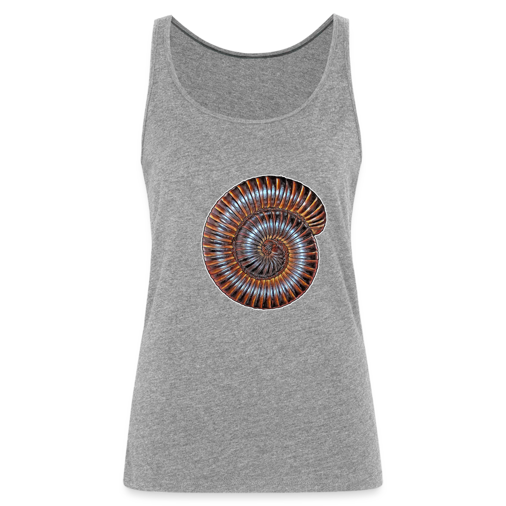 Frauen Tank Top Archispirostreptus gigas - heather grey