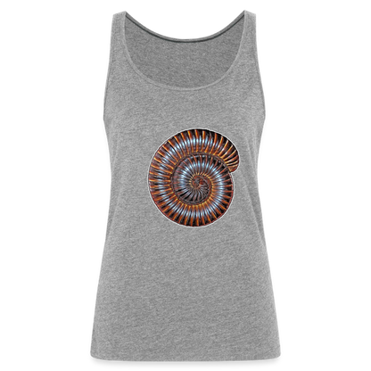 Frauen Tank Top Archispirostreptus gigas - heather grey