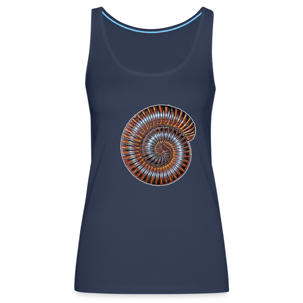 Frauen Tank Top Archispirostreptus gigas - navy