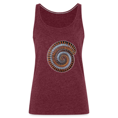 Frauen Tank Top Archispirostreptus gigas - heather burgundy