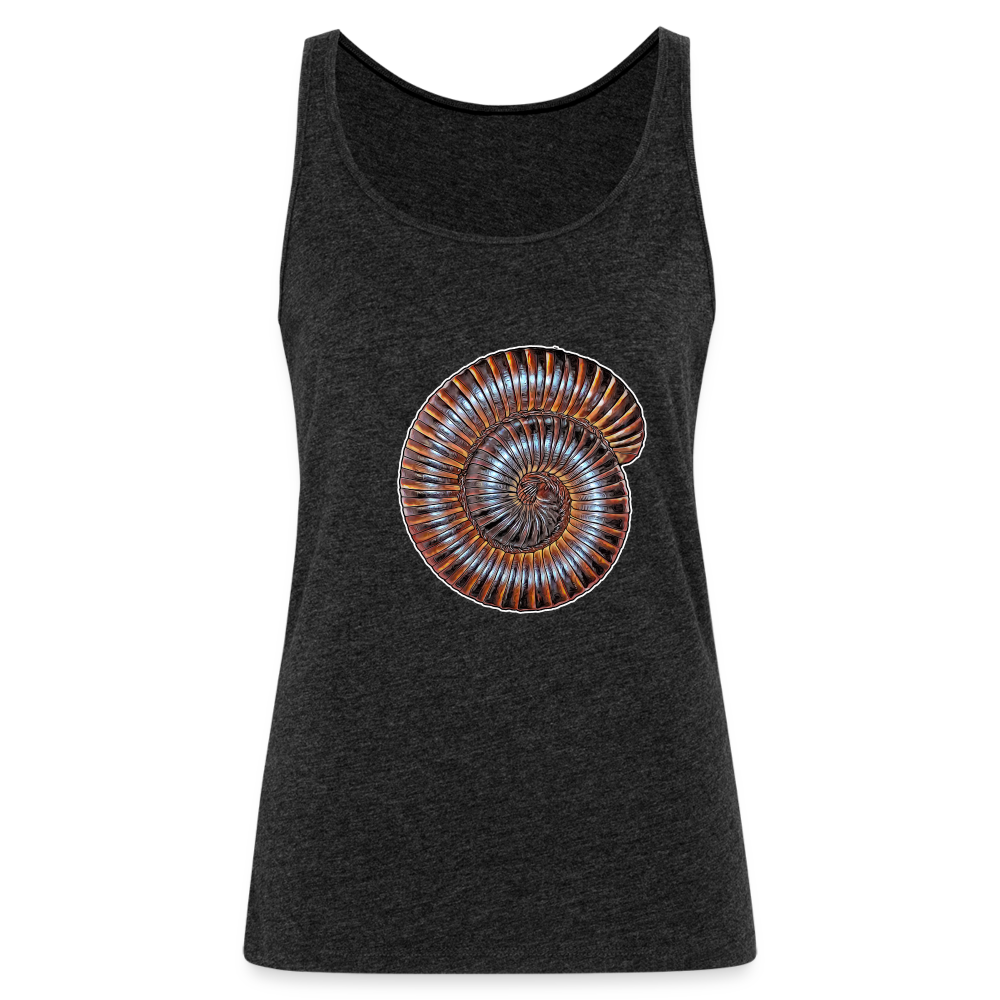 Frauen Tank Top Archispirostreptus gigas - charcoal grey