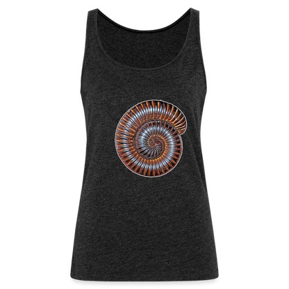 Frauen Tank Top Archispirostreptus gigas - charcoal grey