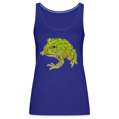 Frauen Tank Top Ceratophrys cranwelli Peppermint Blue - royal blue