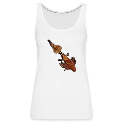 Frauen Tank Top Phyllocrania paradoxa female - white