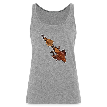 Frauen Tank Top Phyllocrania paradoxa female - heather grey