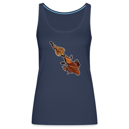 Frauen Tank Top Phyllocrania paradoxa female - navy
