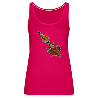 Frauen Tank Top Phyllocrania paradoxa female - dark pink