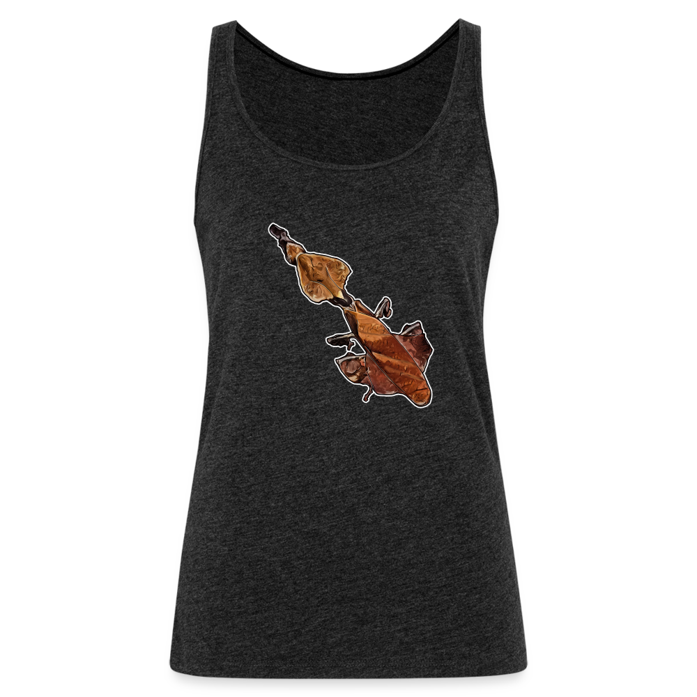 Frauen Tank Top Phyllocrania paradoxa female - charcoal grey