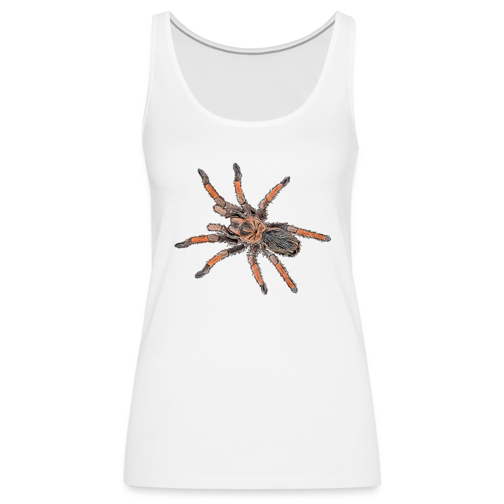 Frauen Tank Top Brachypelma emilia - white