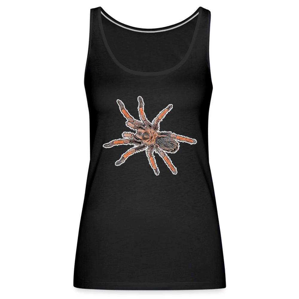 Frauen Tank Top Brachypelma emilia - black