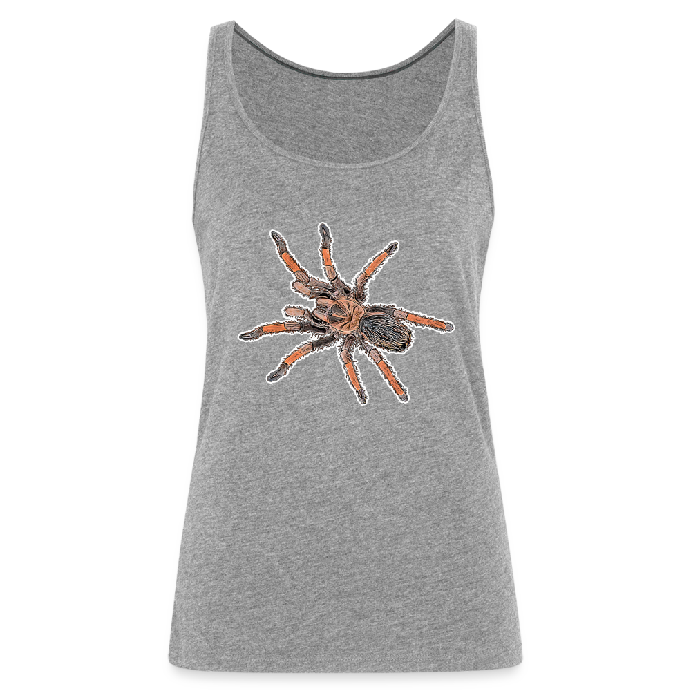 Frauen Tank Top Brachypelma emilia - heather grey