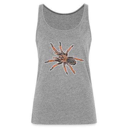 Frauen Tank Top Brachypelma emilia - heather grey