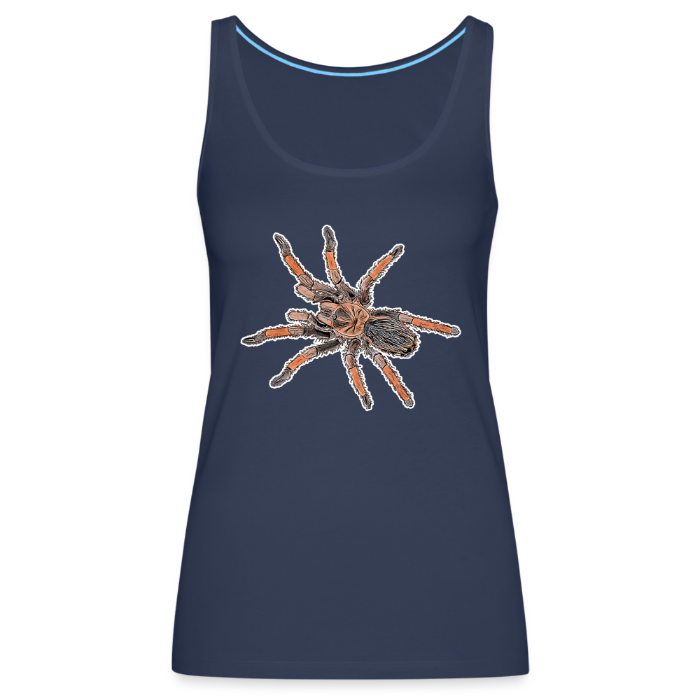 Frauen Tank Top Brachypelma emilia - navy