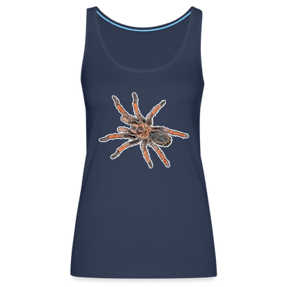 Frauen Tank Top Brachypelma emilia - navy