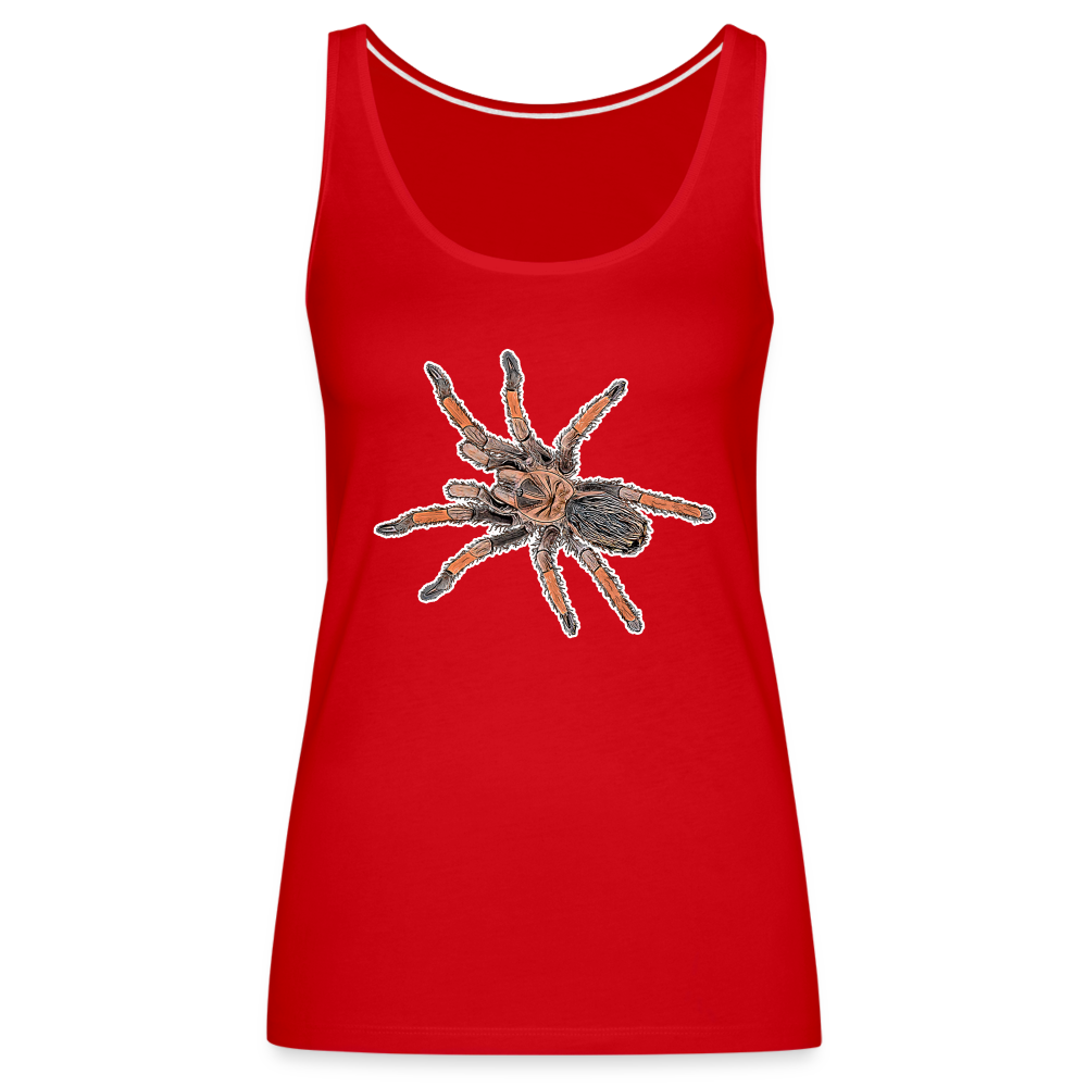 Frauen Tank Top Brachypelma emilia - red