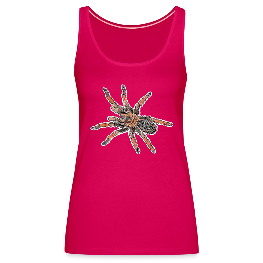 Frauen Tank Top Brachypelma emilia - dark pink