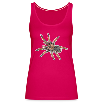 Frauen Tank Top Brachypelma emilia - dark pink