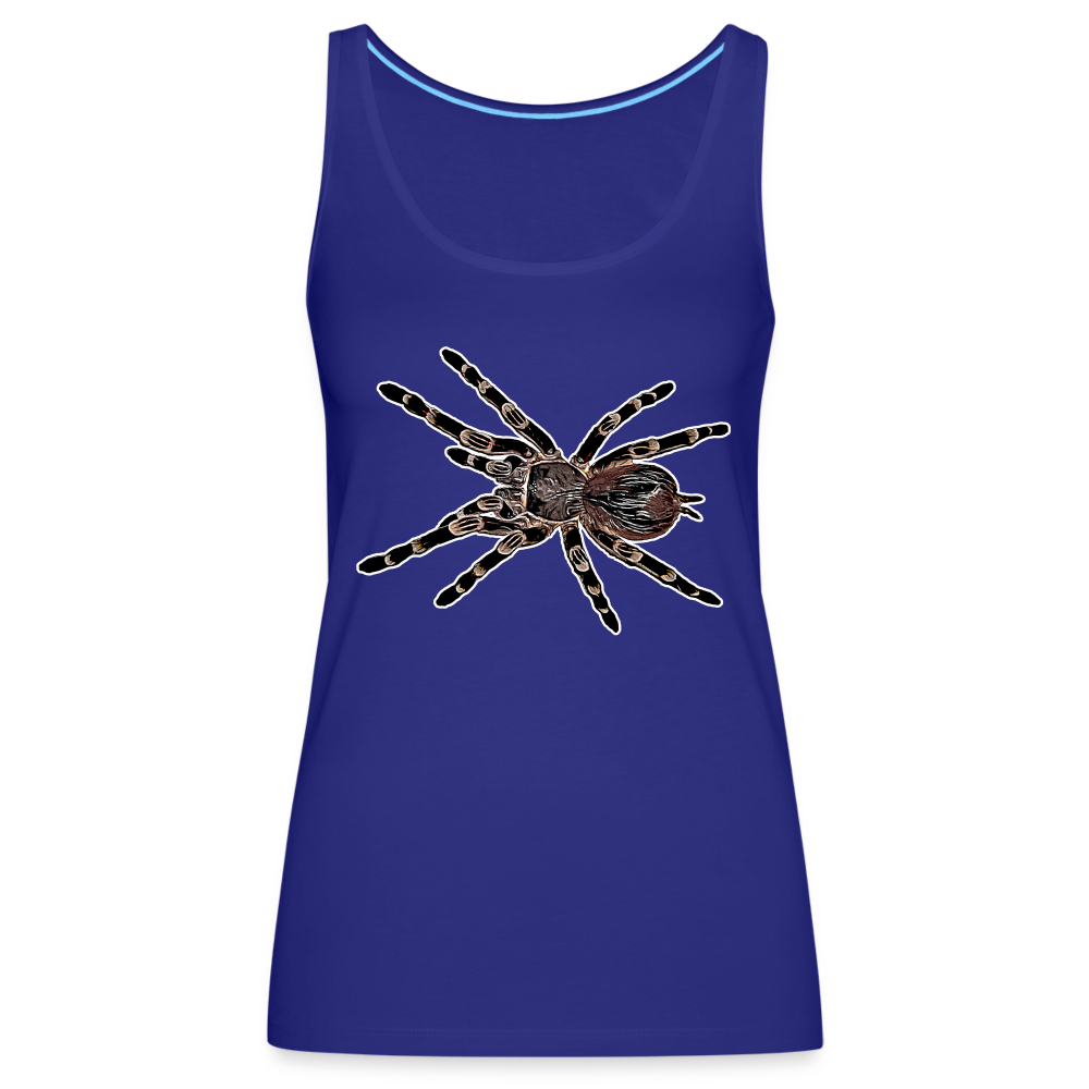 Frauen Tank Top Acanthoscurria geniculata - royal blue