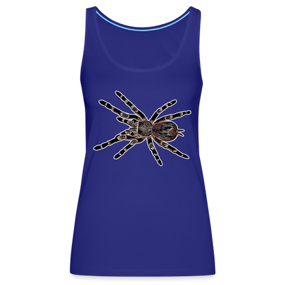 Frauen Tank Top Acanthoscurria geniculata - royal blue