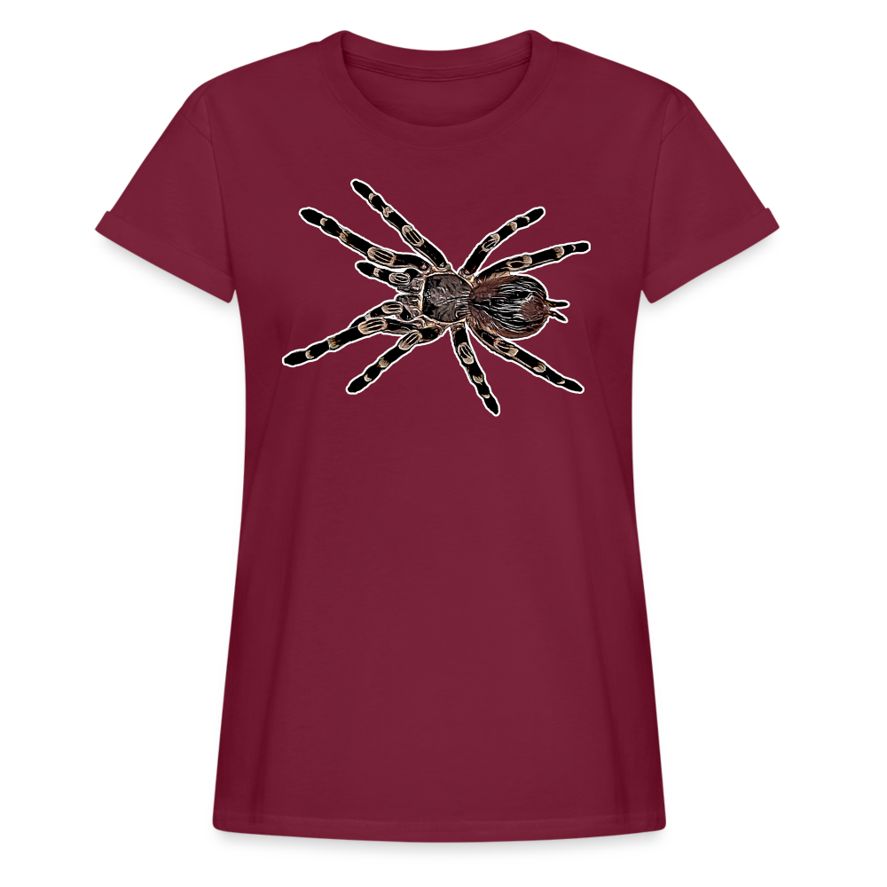 Frauen Oversized T-Shirt - bordeaux