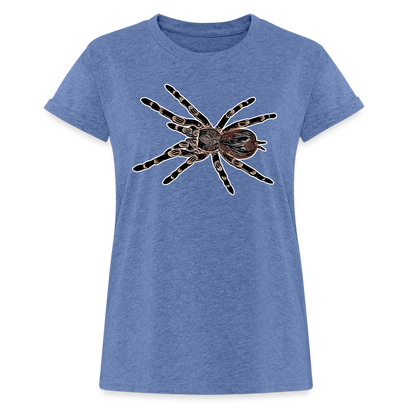 Frauen Oversized T-Shirt - heather denim