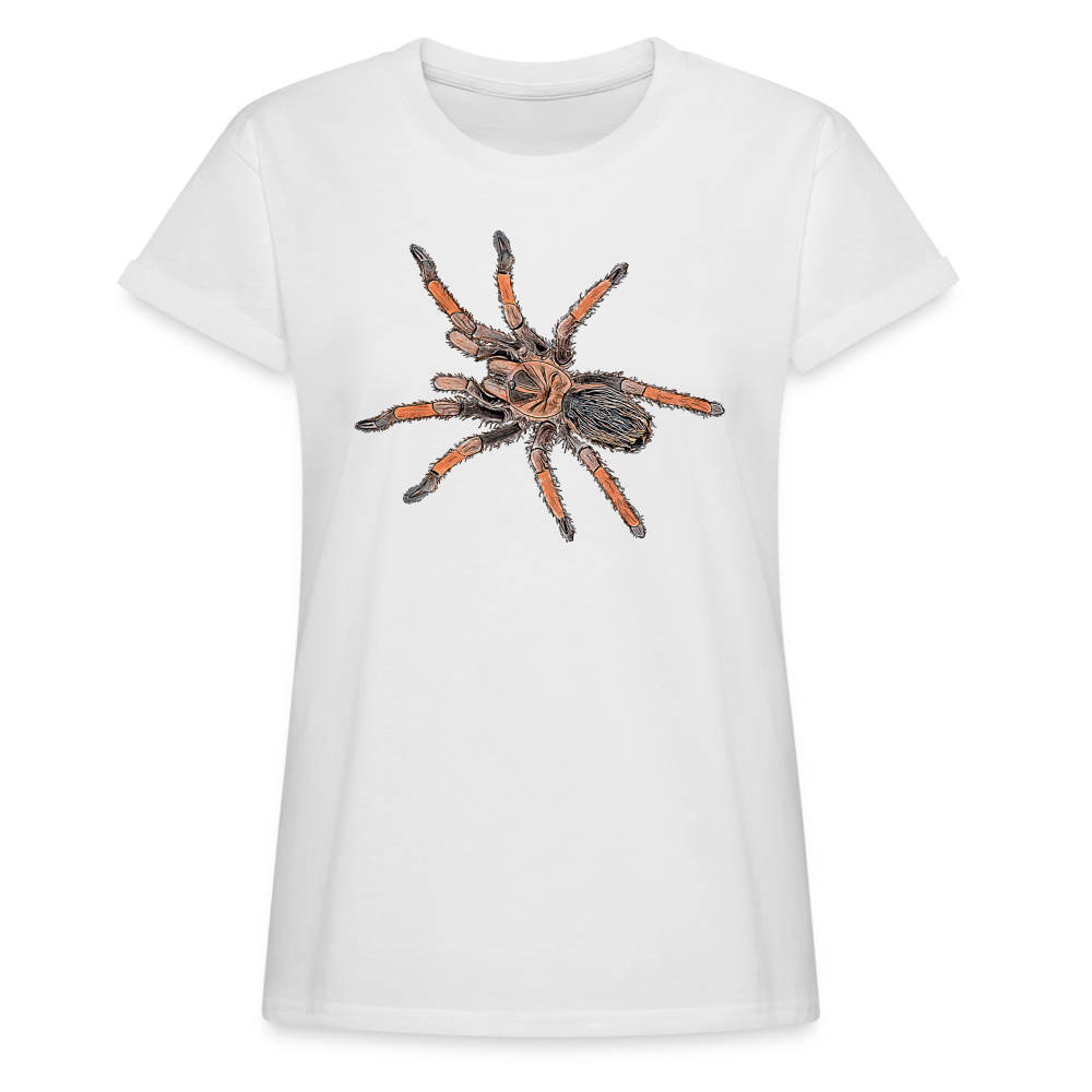 Frauen Oversized T-Shirt Brachypelma emilia - white