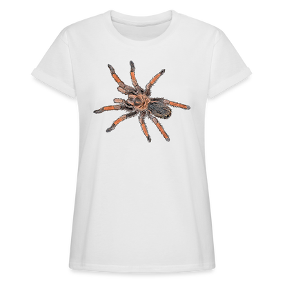 Frauen Oversized T-Shirt Brachypelma emilia - white
