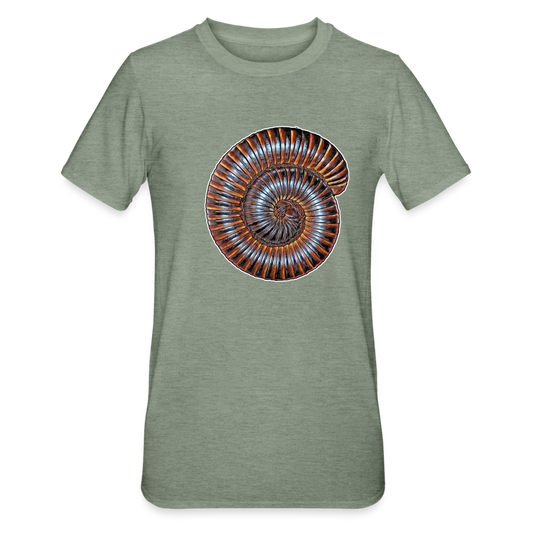 Unisex T-Shirt Archispirostreptus gigas - heather military green