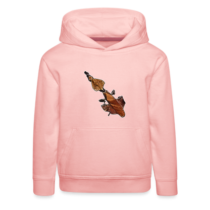 Kinder Hoodie Phyllocrania paradoxa female - crystal pink