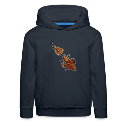 Kinder Hoodie Phyllocrania paradoxa female - navy