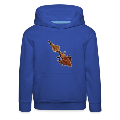 Kinder Hoodie Phyllocrania paradoxa female - royal blue