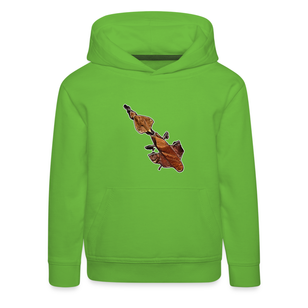Kinder Hoodie Phyllocrania paradoxa female - light green