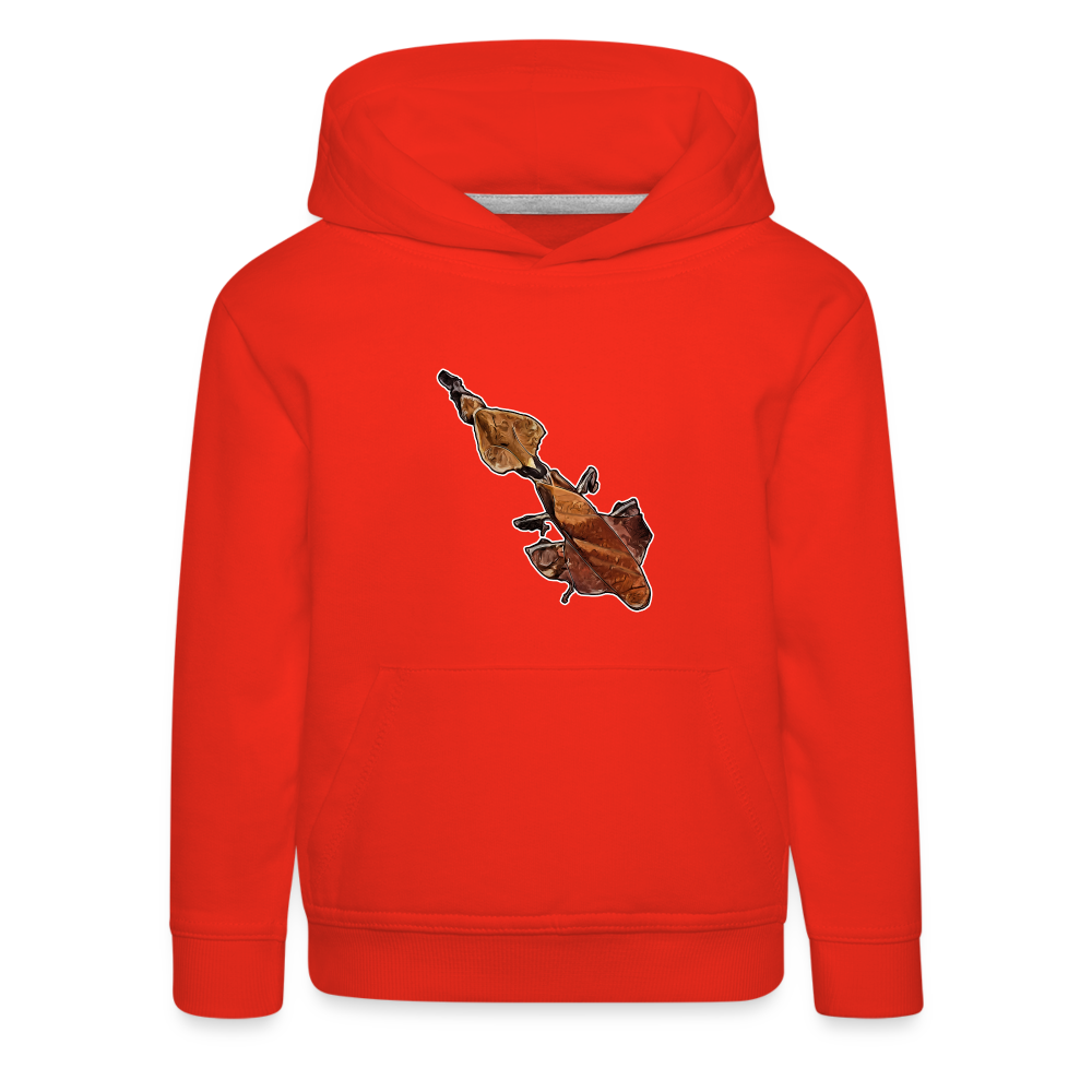 Kinder Hoodie Phyllocrania paradoxa female - red