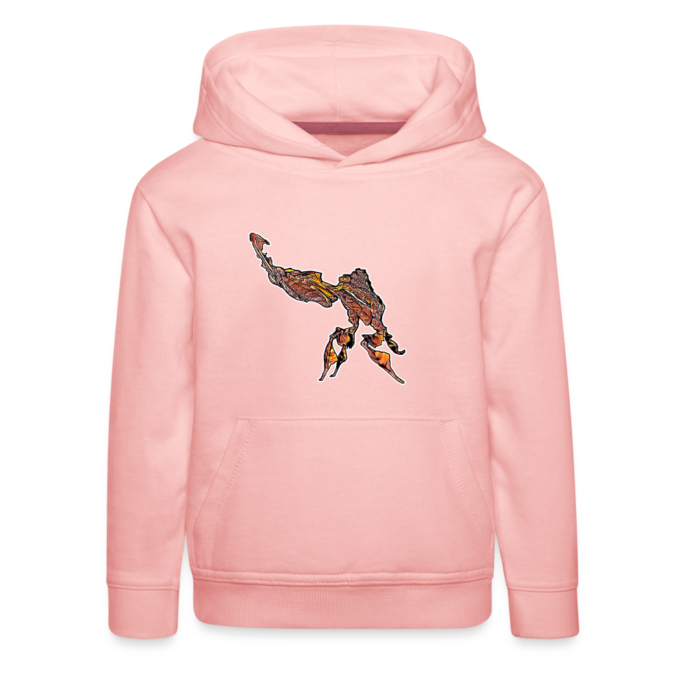 Kinder Hoodie Phyllocrania paradoxa male - crystal pink