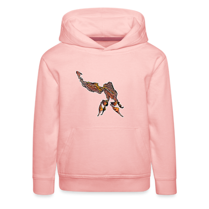 Kinder Hoodie Phyllocrania paradoxa male - crystal pink