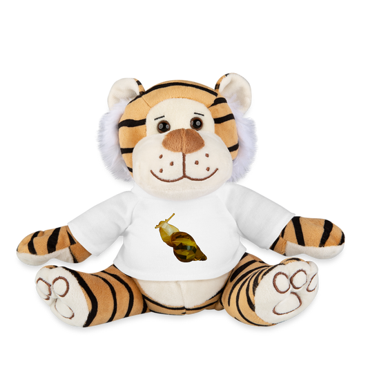Plüschtiger Achatina reticulata Low Poly - white