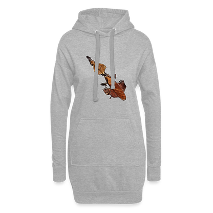 Hoodie-Kleid Phyllocrania paradoxa female - heather grey