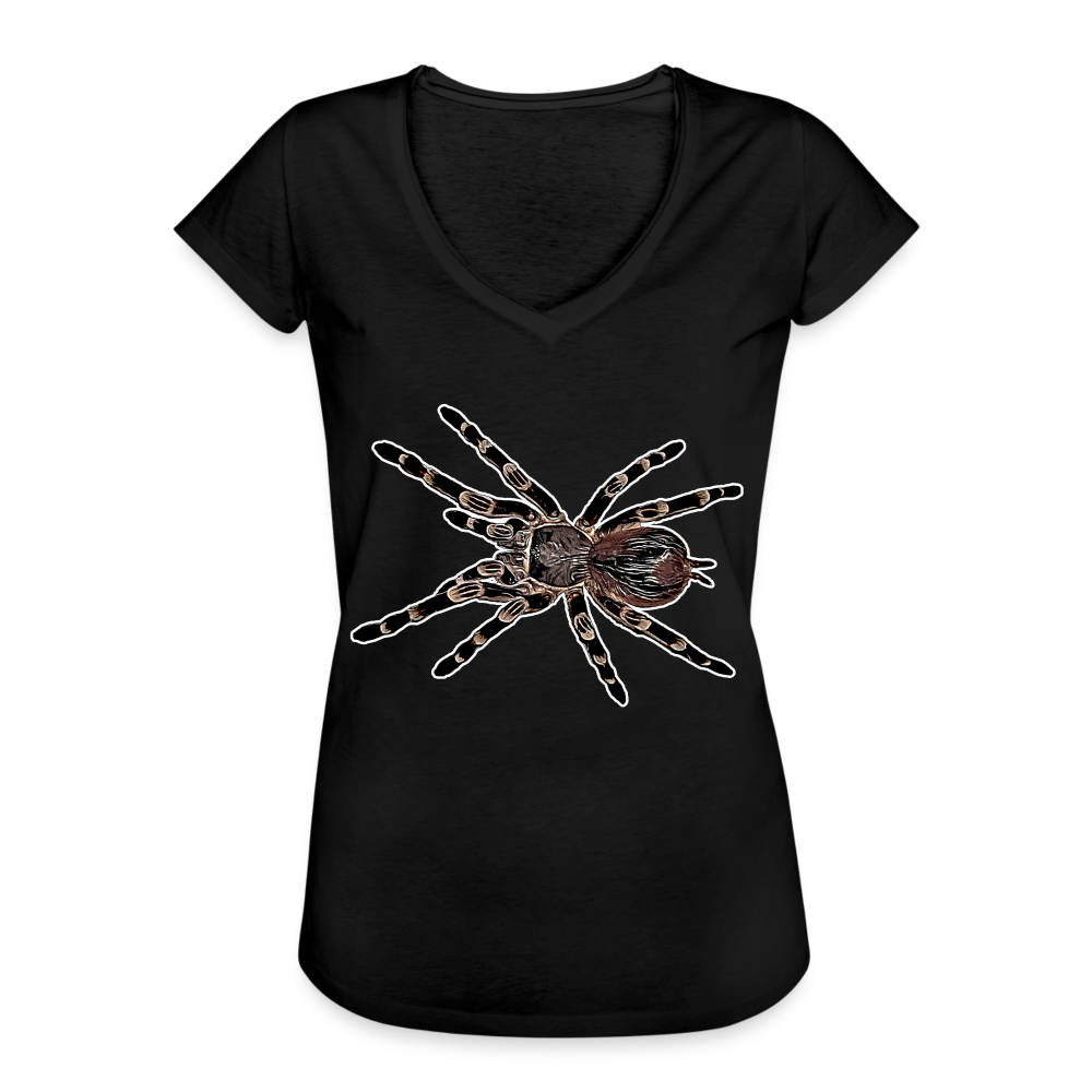 Frauen Vintage T-Shirt Acanthoscurria geniculata - black