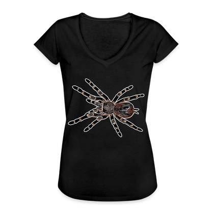 Frauen Vintage T-Shirt Acanthoscurria geniculata - black