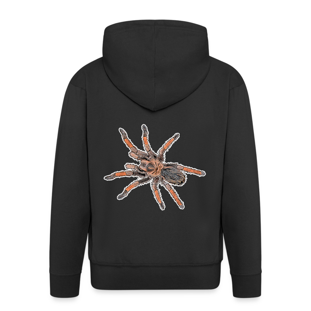 Männer Zip-Hoodie Brachypelma emilia - black