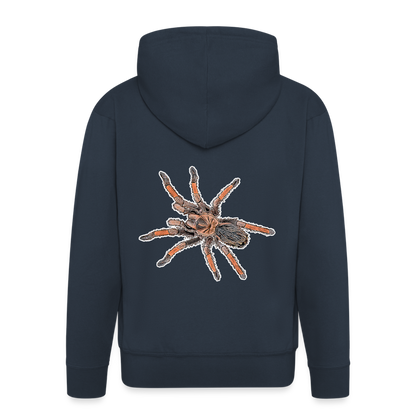 Männer Zip-Hoodie Brachypelma emilia - navy
