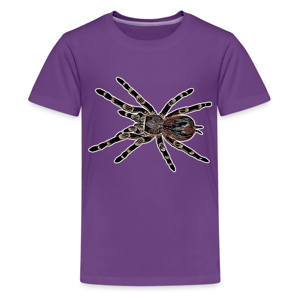 Teenager Basic T-Shirt Acanthoscurria geniculata - Lila