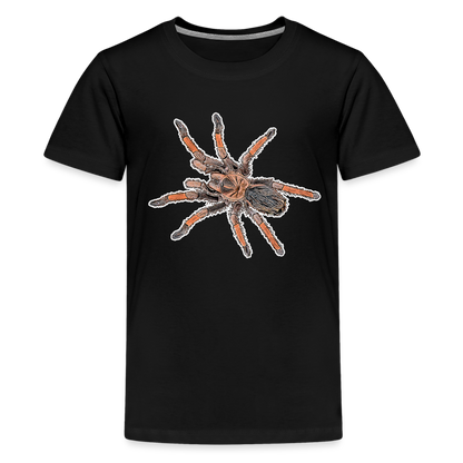 Teenager Basic T-Shirt Brachypelma emilia - Schwarz