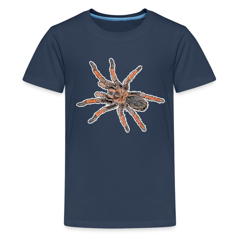 Teenager Basic T-Shirt Brachypelma emilia - Navy
