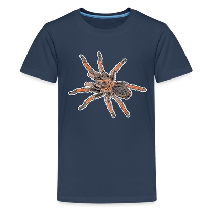 Teenager Basic T-Shirt Brachypelma emilia - Navy