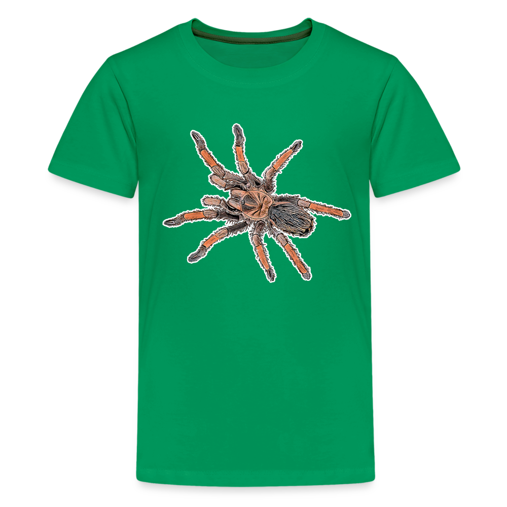 Teenager Basic T-Shirt Brachypelma emilia - Kelly Green