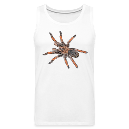 Männer Tank Top Brachypelma emilia - weiß