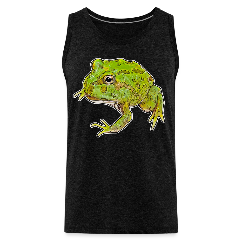 Männer Tank Top Ceratophrys cranwelli Peppermint Blue - Anthrazit